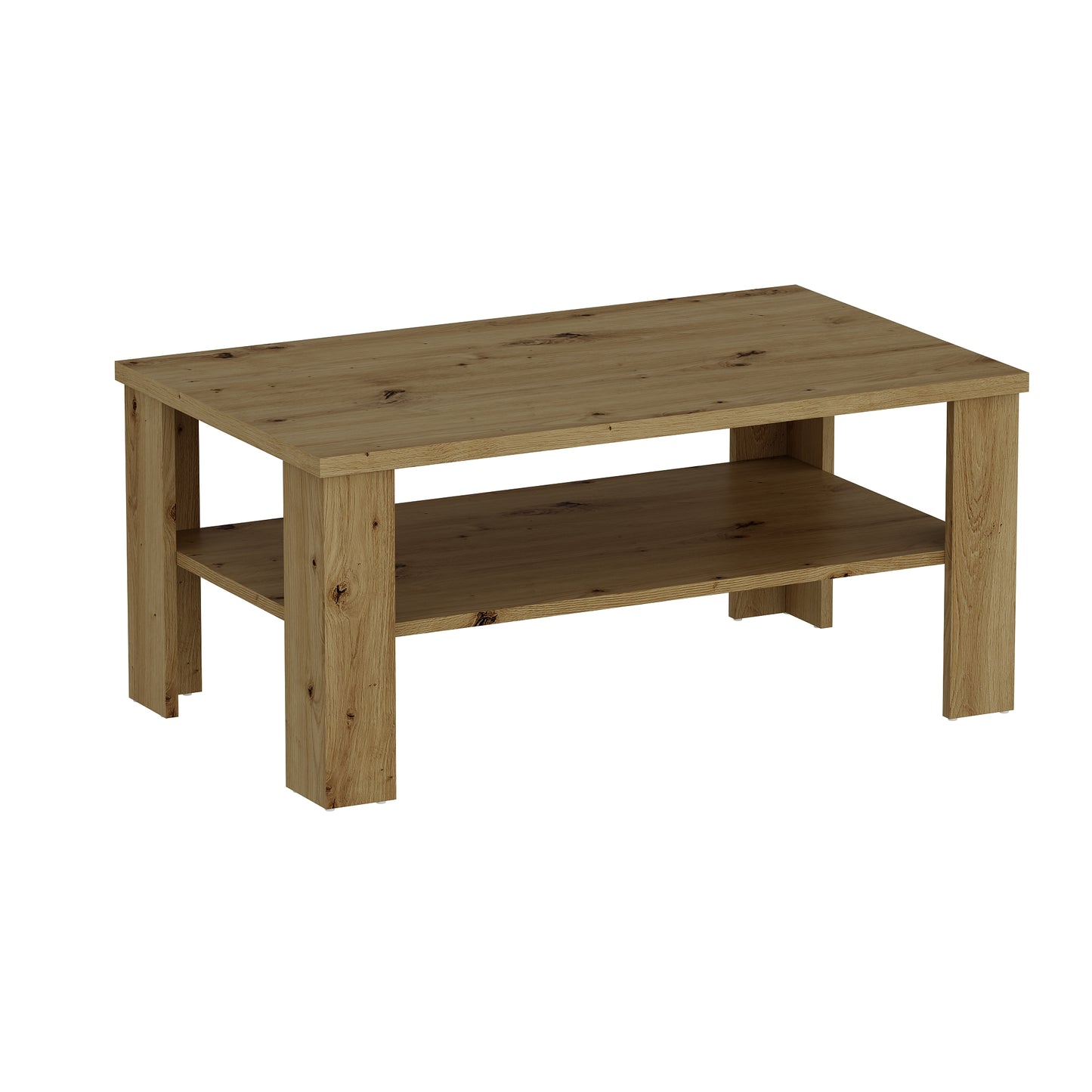 Couchtisch Wohnzimmertisch Tisch Modern Wildeiche