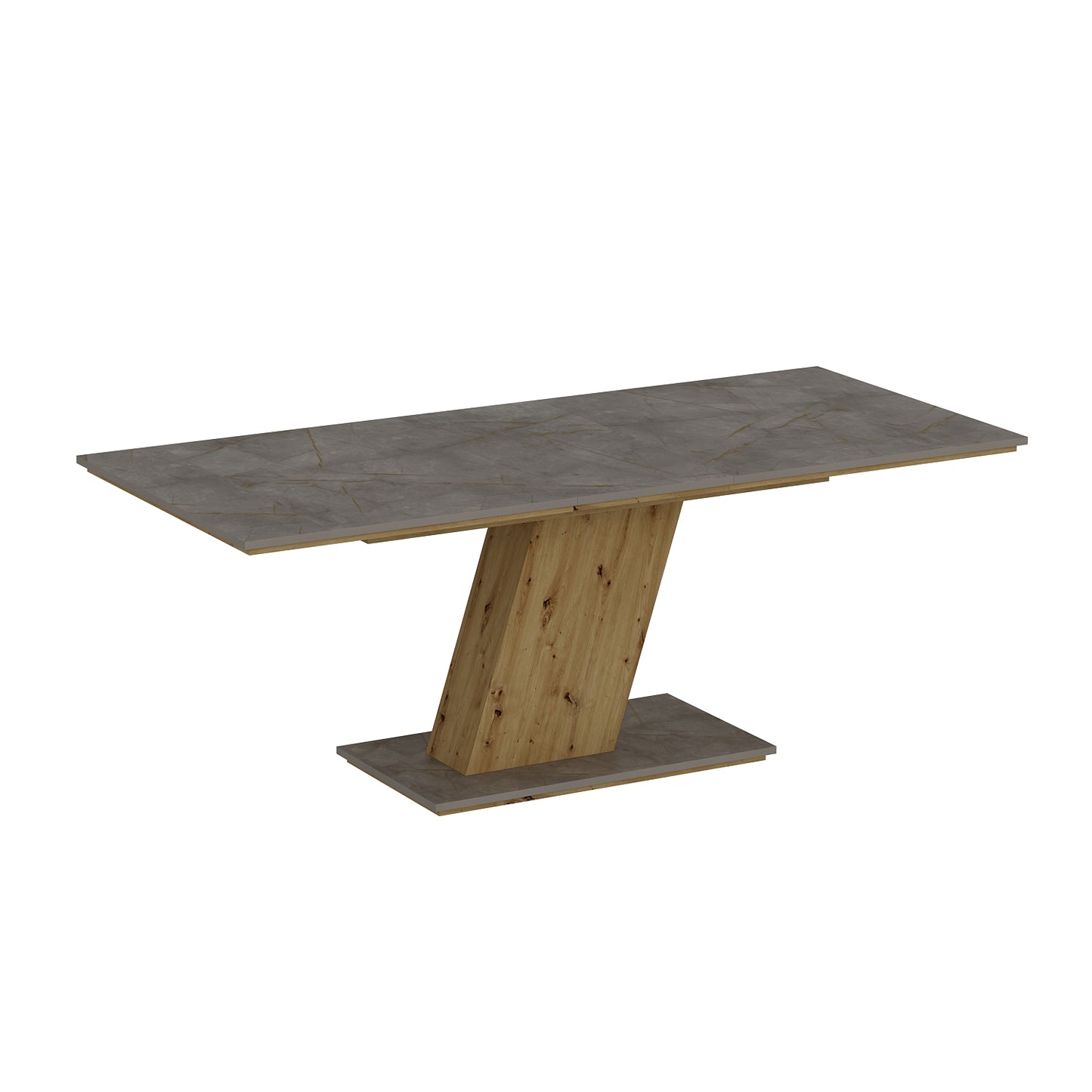 Esstisch Esszimmertisch Tisch Pisa ausziehbar 160-200 cm x 90 cm Marmor Optik verschiedene Farben