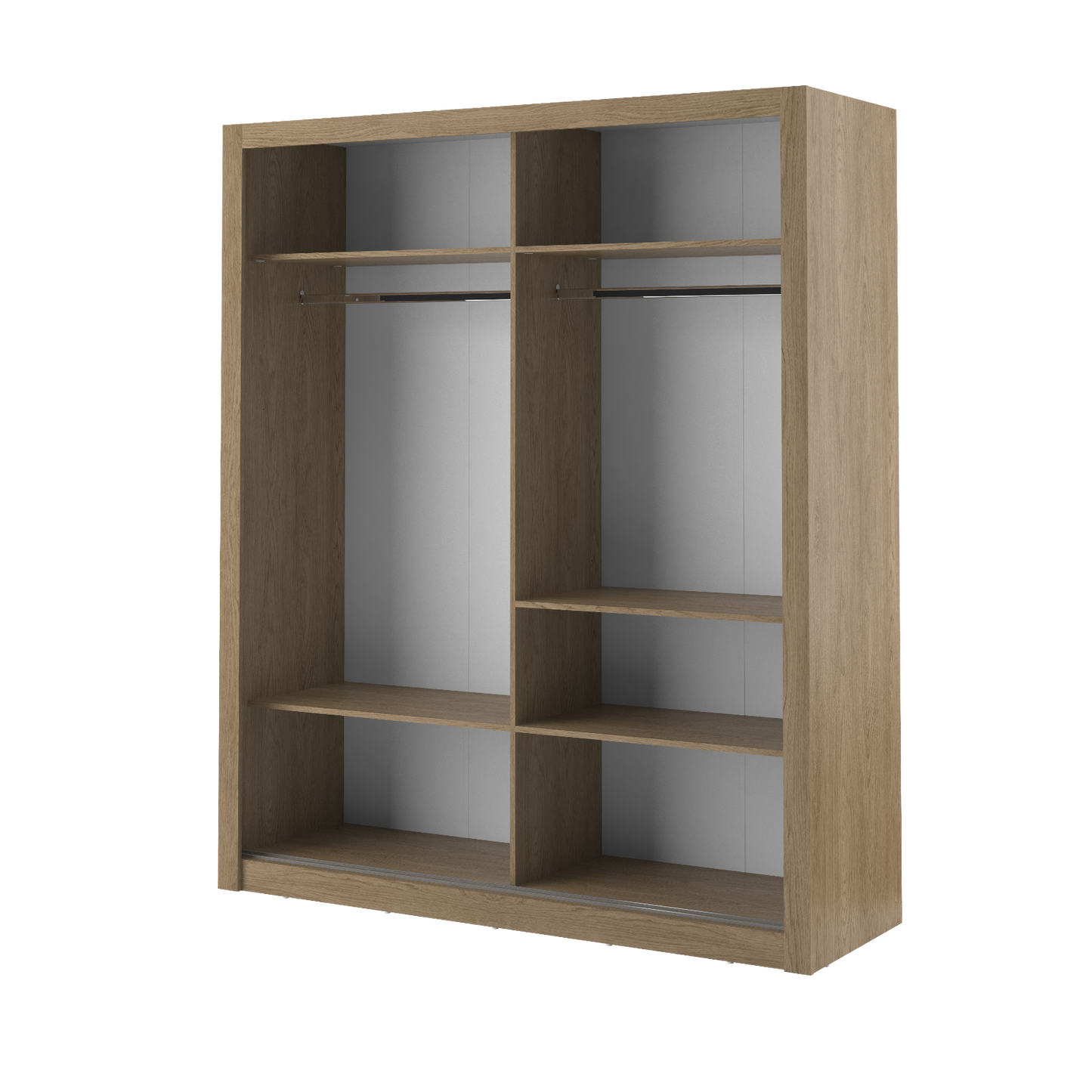Kleiderschrank Schrank ARTO 03 Spiegel 180 cm verschiedene Farben
