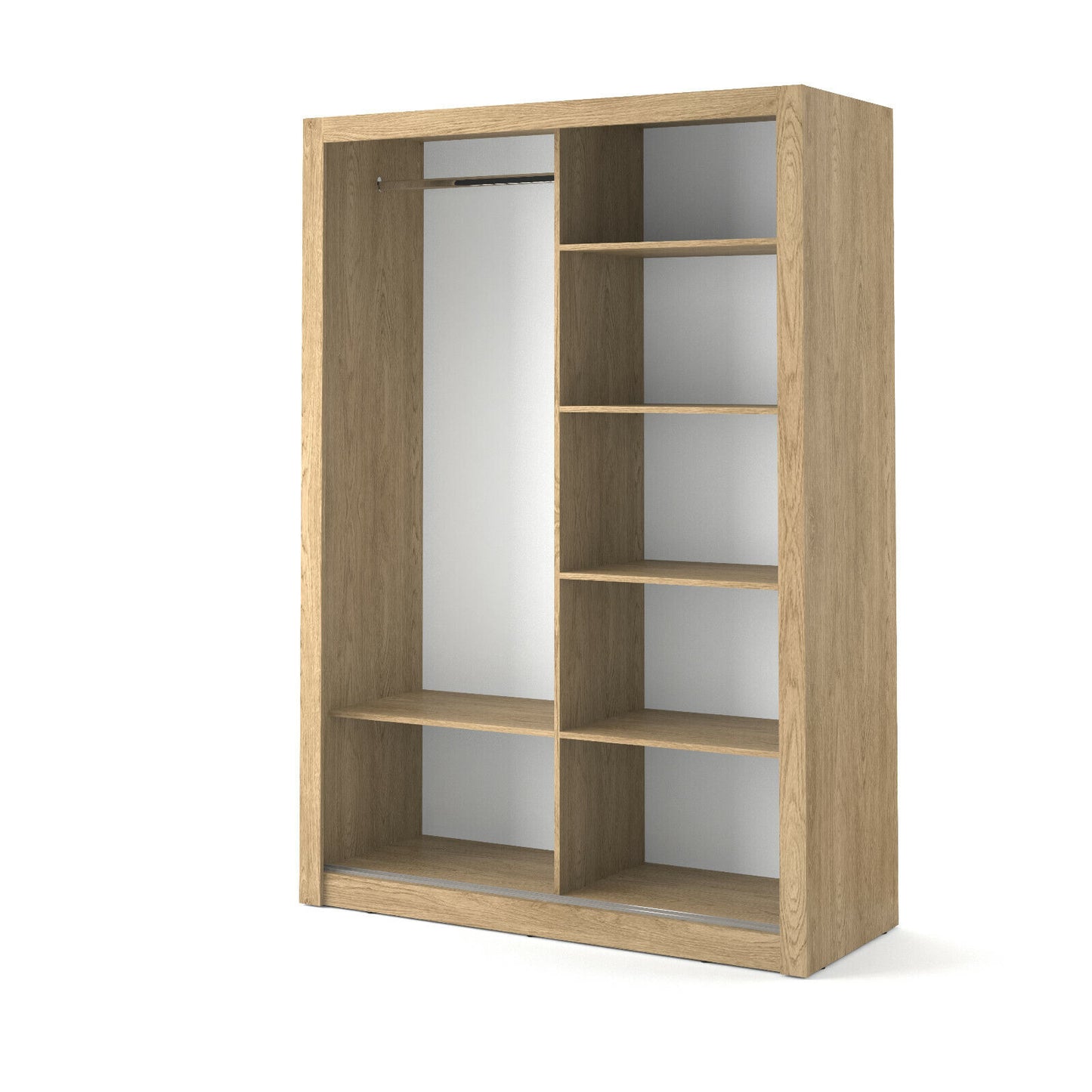 Kleiderschrank Schrank ARTO 04 Spiegel 150 cm verschiedene Farben