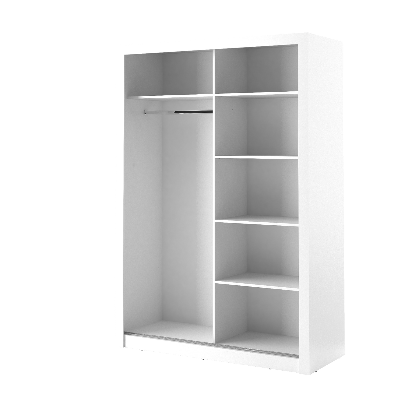 Kleiderschrank Schrank ARTO 04 Spiegel 150 cm verschiedene Farben
