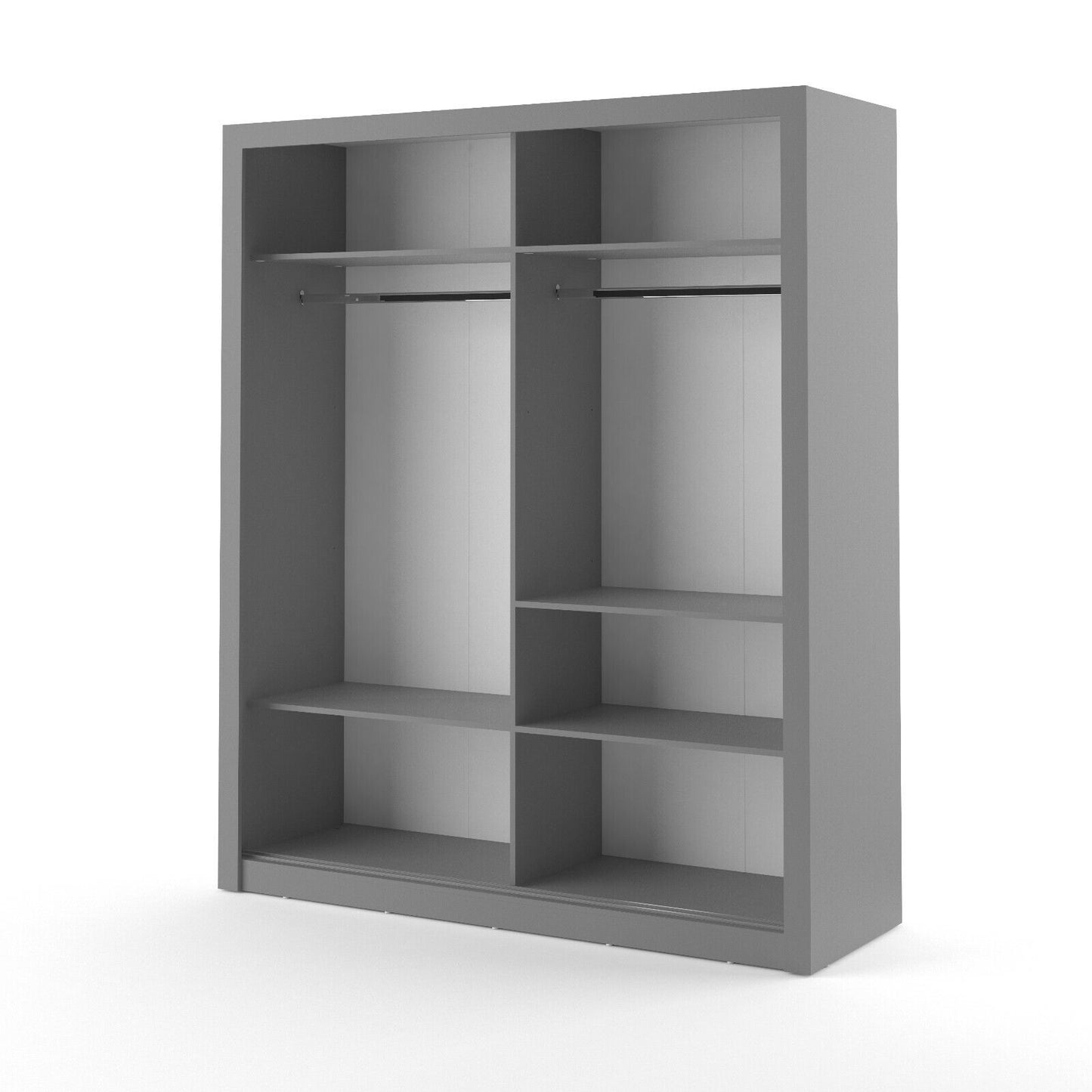 Kleiderschrank Schrank ARTO 03 Spiegel 180 cm verschiedene Farben