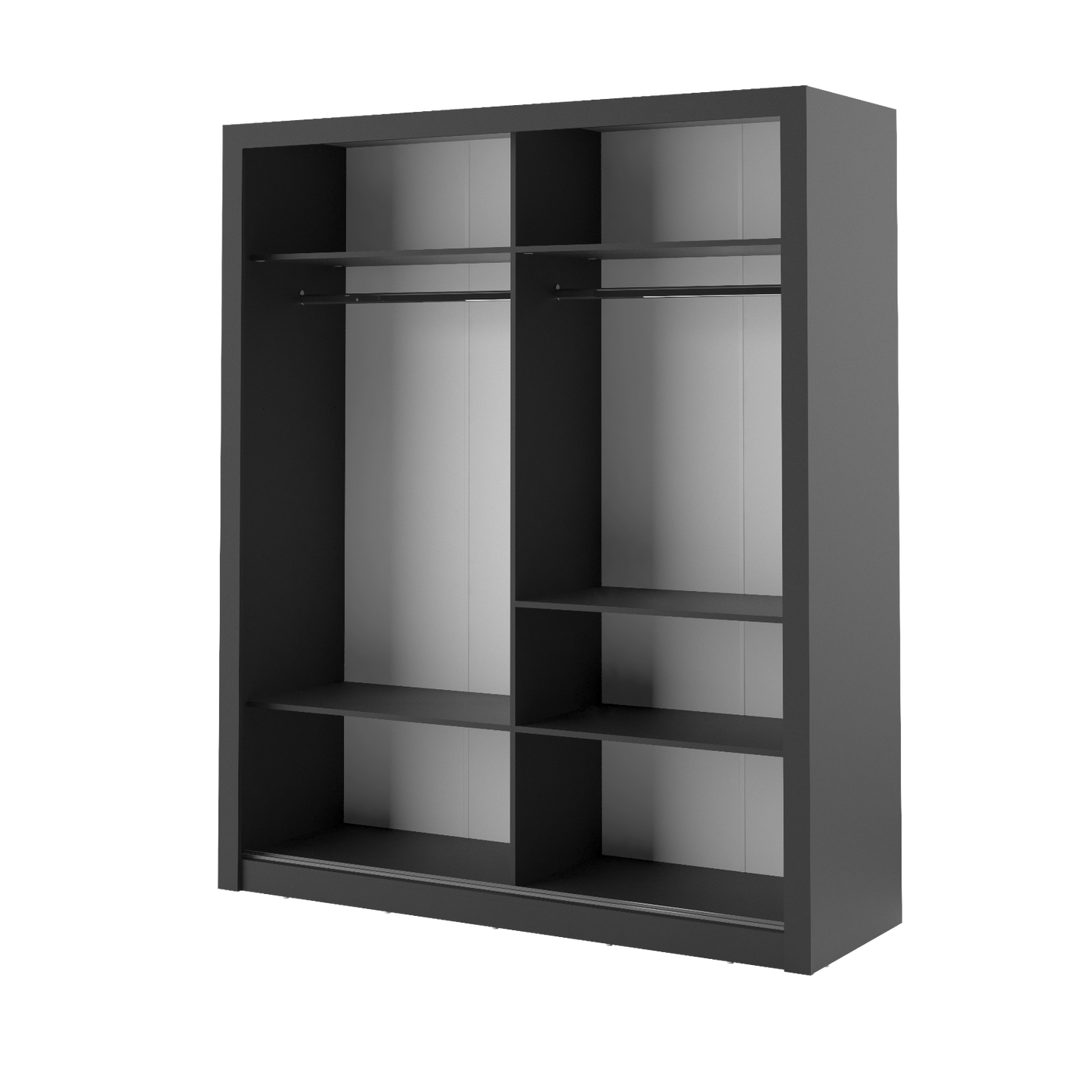 Kleiderschrank Schrank ARTO 03 Spiegel 180 cm verschiedene Farben