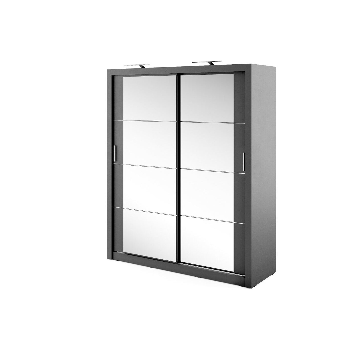 Kleiderschrank Schrank ARTO 03 Spiegel 180 cm verschiedene Farben