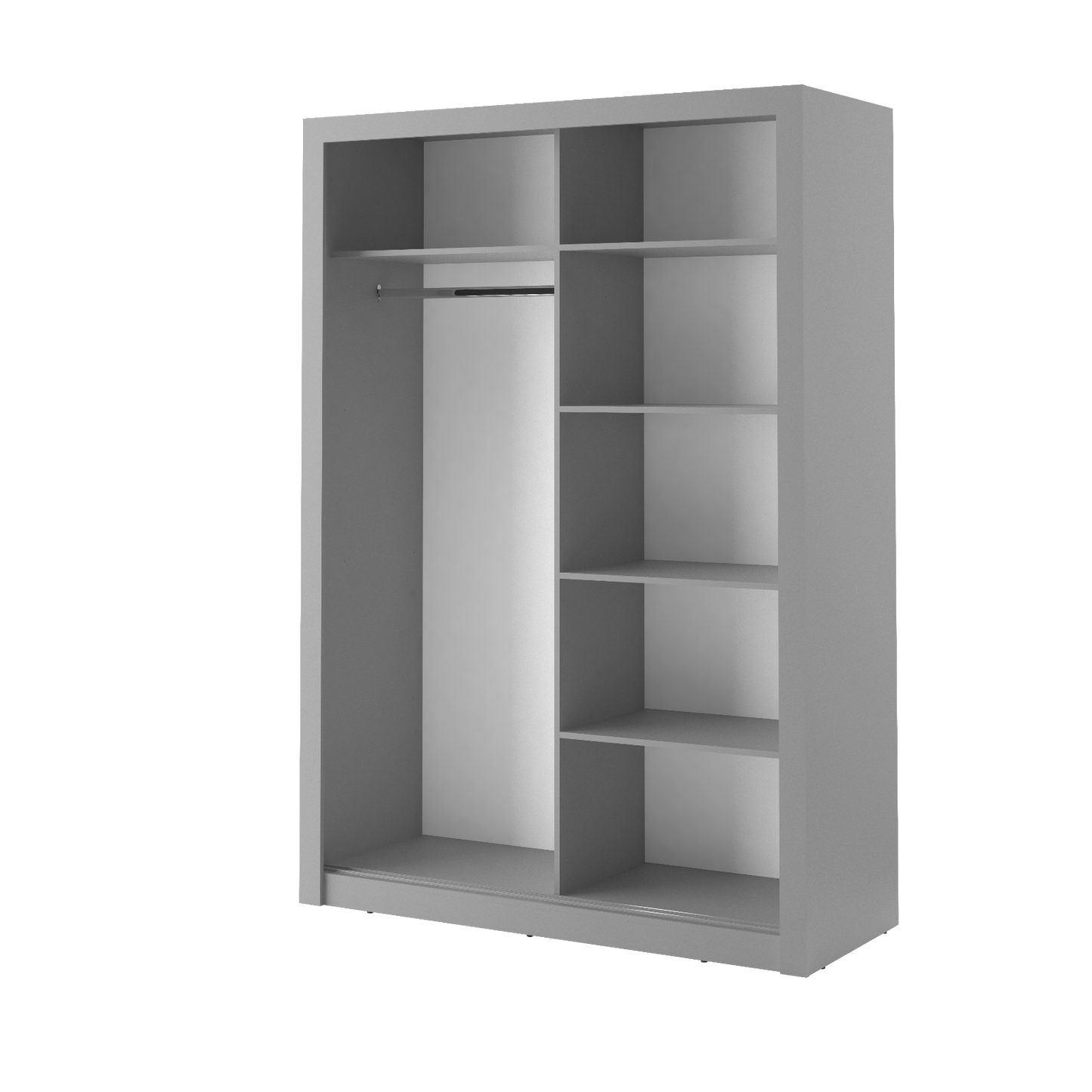 Kleiderschrank Schrank ARTO 04 Spiegel 150 cm verschiedene Farben