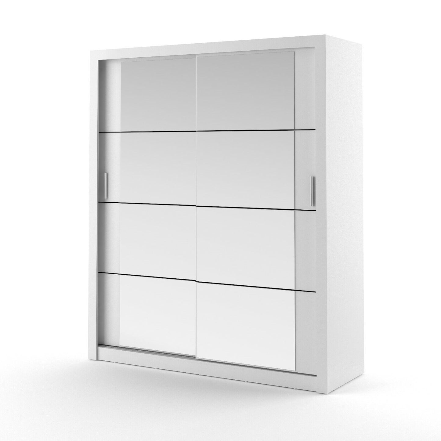 Kleiderschrank Schrank ARTO 03 Spiegel 180 cm verschiedene Farben