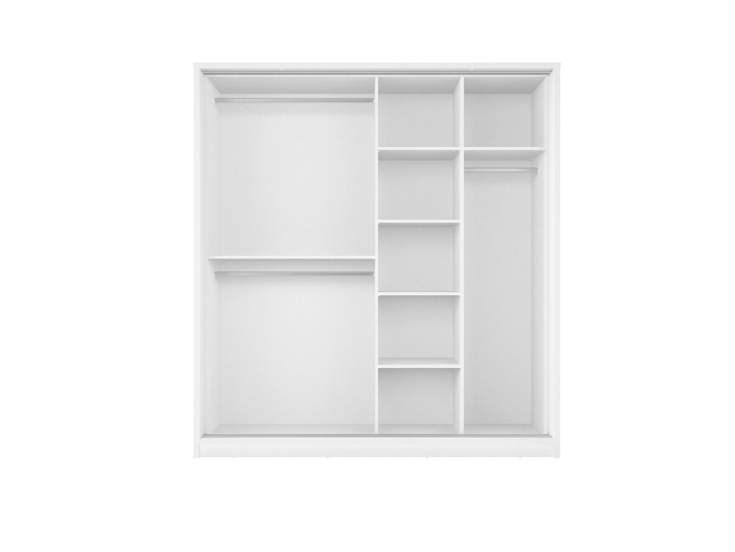 Kleiderschrank Schrank ARTO 17 Spiegel 180 cm verschiedene Farben