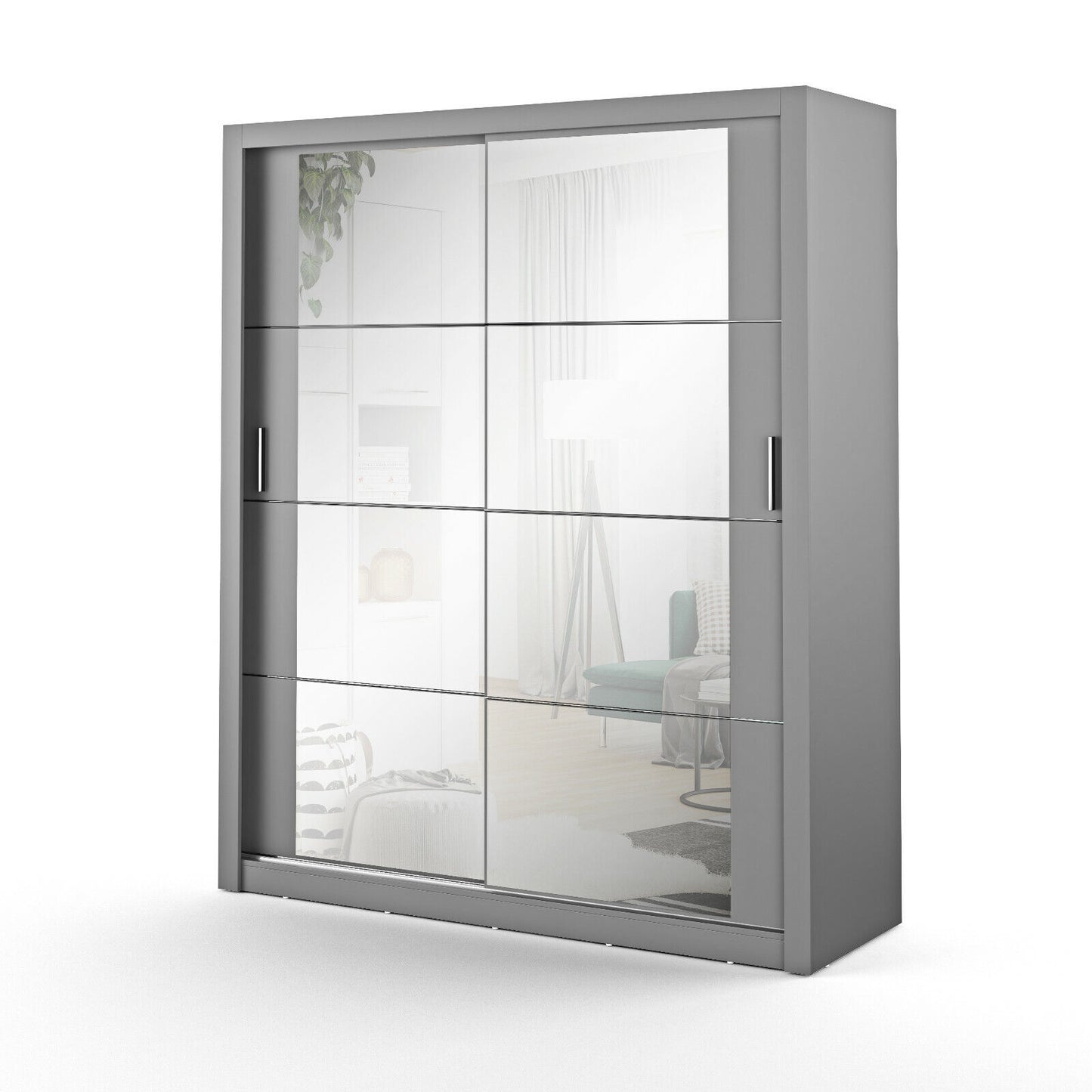 Kleiderschrank Schrank ARTO 03 Spiegel 180 cm verschiedene Farben