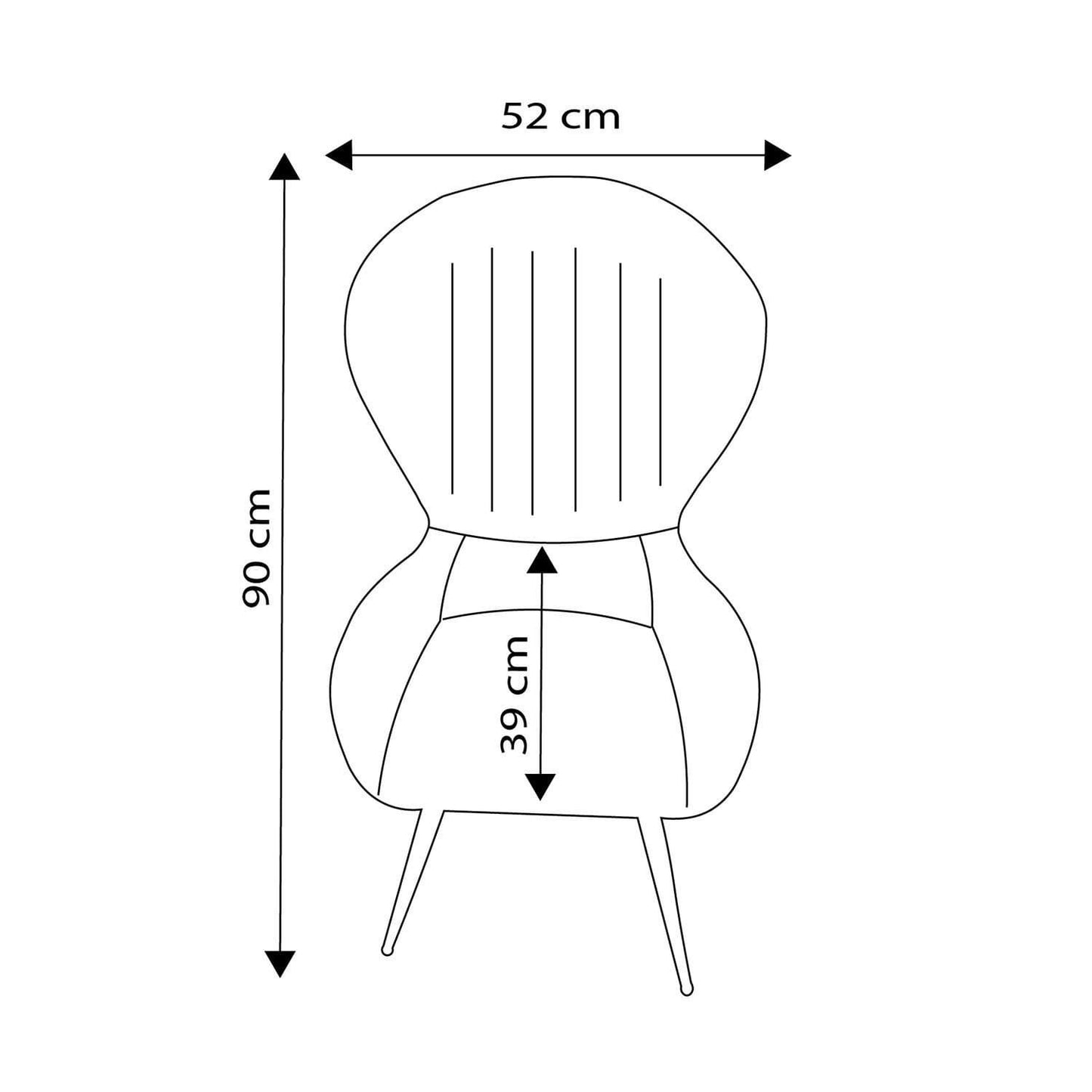 Esszimmerstuhl Stuhl Jasmin 2er Set Grau Mikrofaser Velour