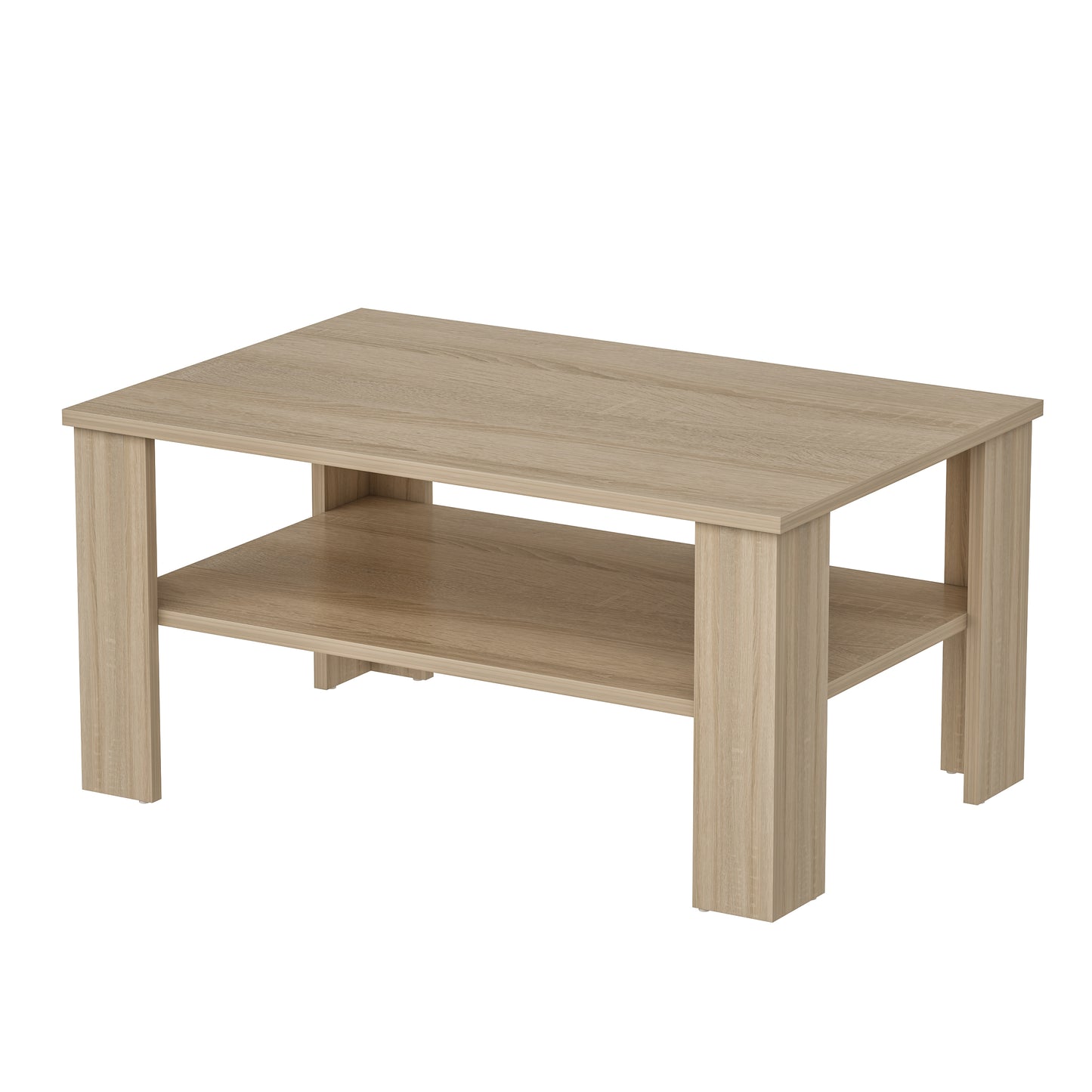 Couchtisch Wohnzimmertisch Tisch Modern Sonoma Eiche