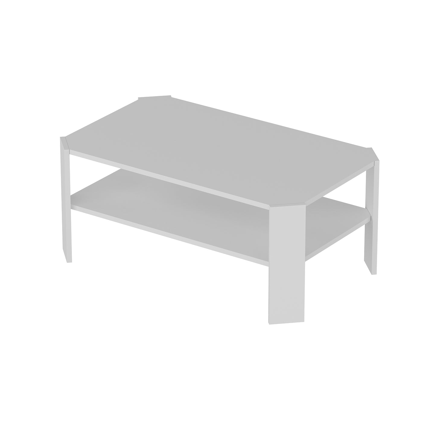 Couchtisch Wohnzimmer Tisch Weiß Modern Designer