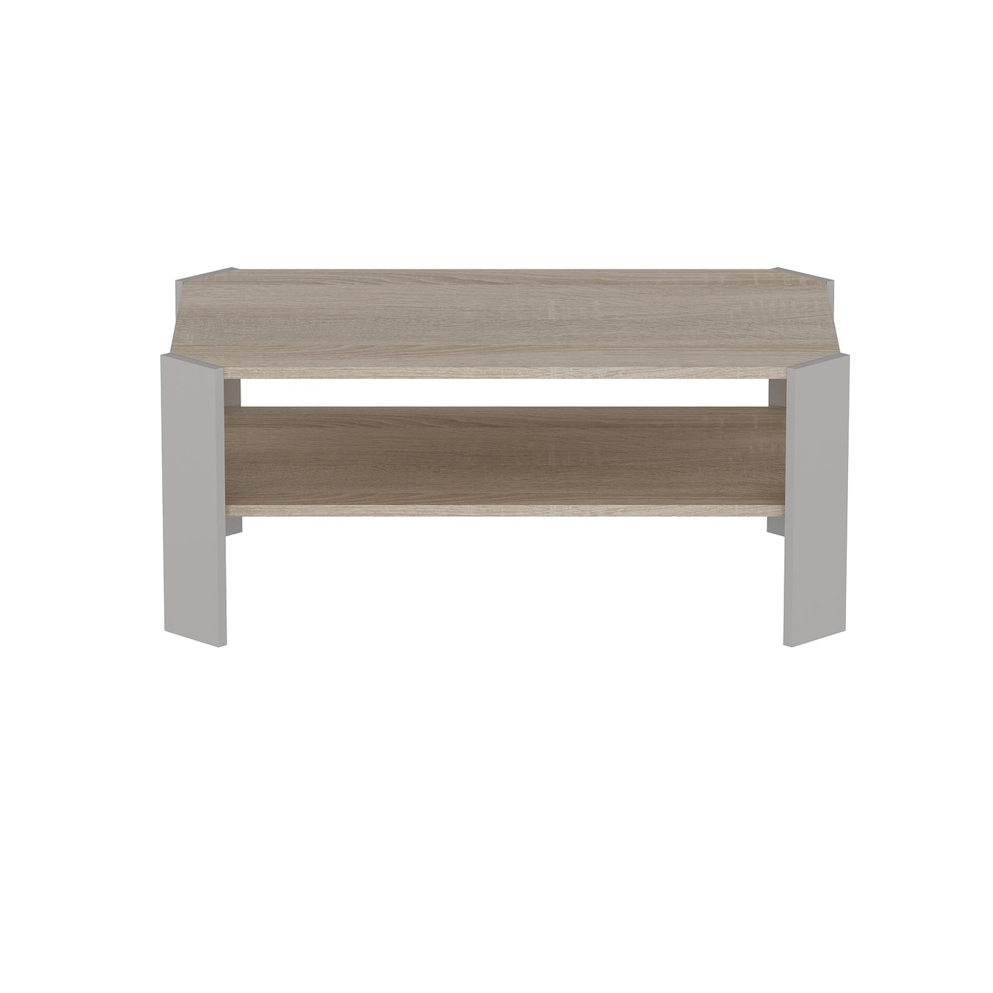 Couchtisch Wohnzimmer Tisch Sonoma Eiche Grau Modern Designer
