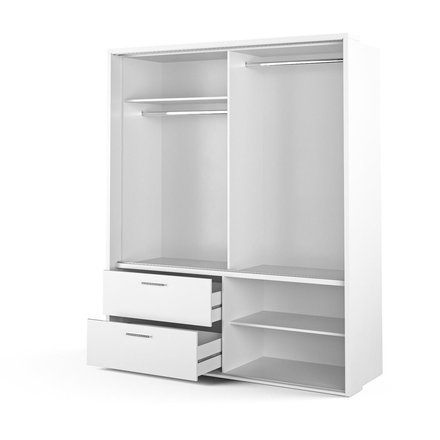 Kleiderschrank Schiebetüren Spiegel