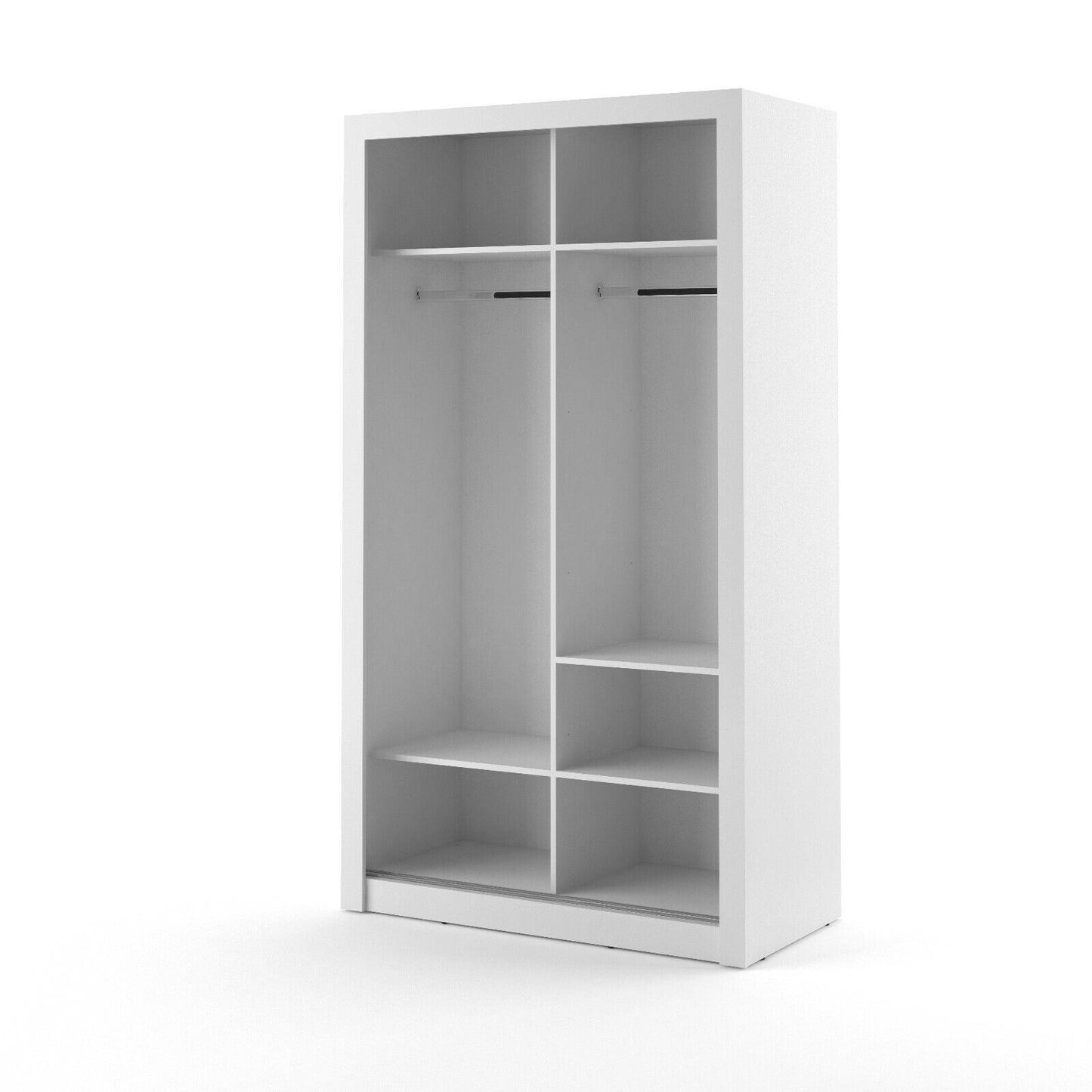 Kleiderschrank Schrank ARTO 06 Spiegel 120 cm verschiedene Farben