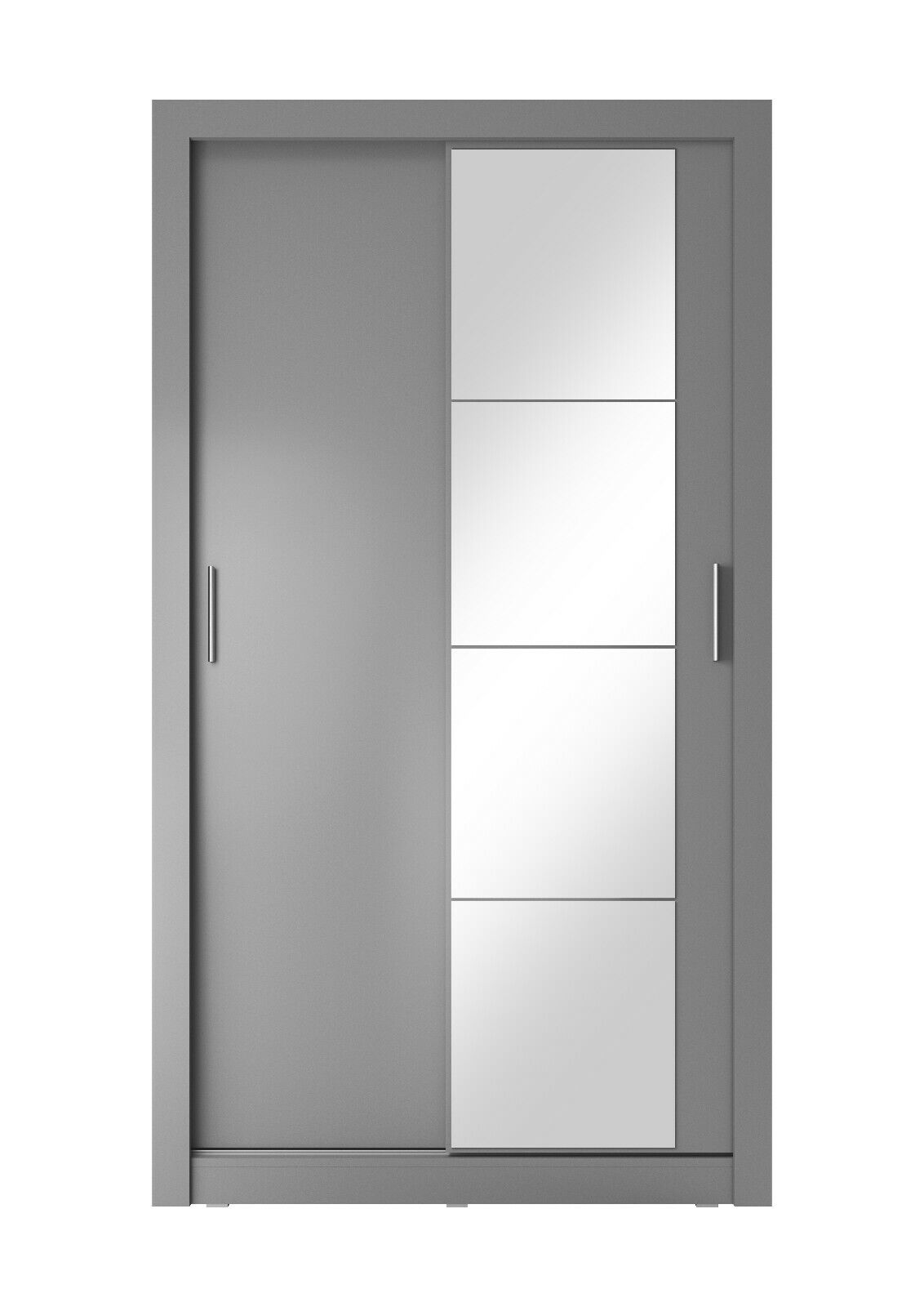 Kleiderschrank Schrank ARTO 06 Spiegel 120 cm verschiedene Farben